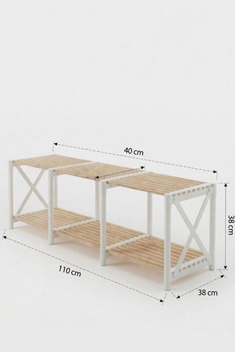 Hanah Home Soporte para TV Blanco